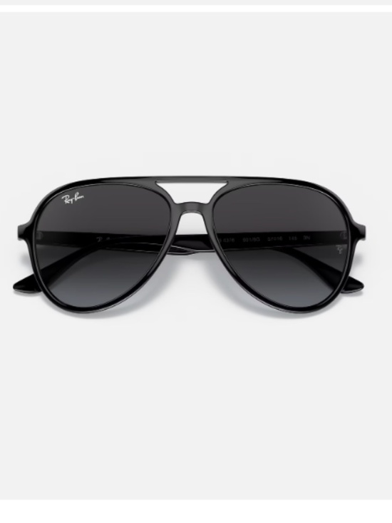 Ray-Ban RB4376 Aviator Polished Blue Sunglasses, Best Seller main image 4